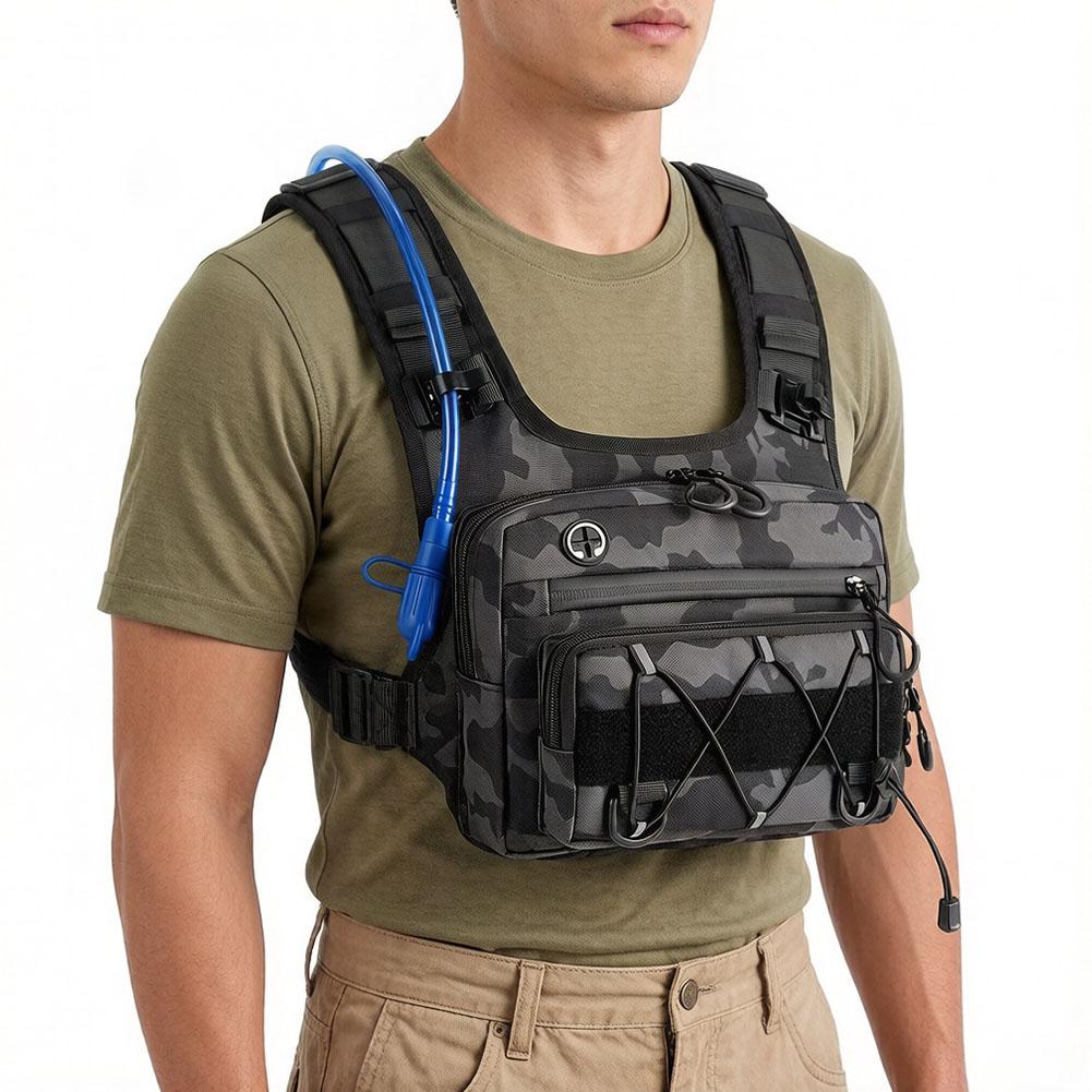 Outdoor Adventure Vest - Спортивный жилет-рюкзак для бега и велоспорта,