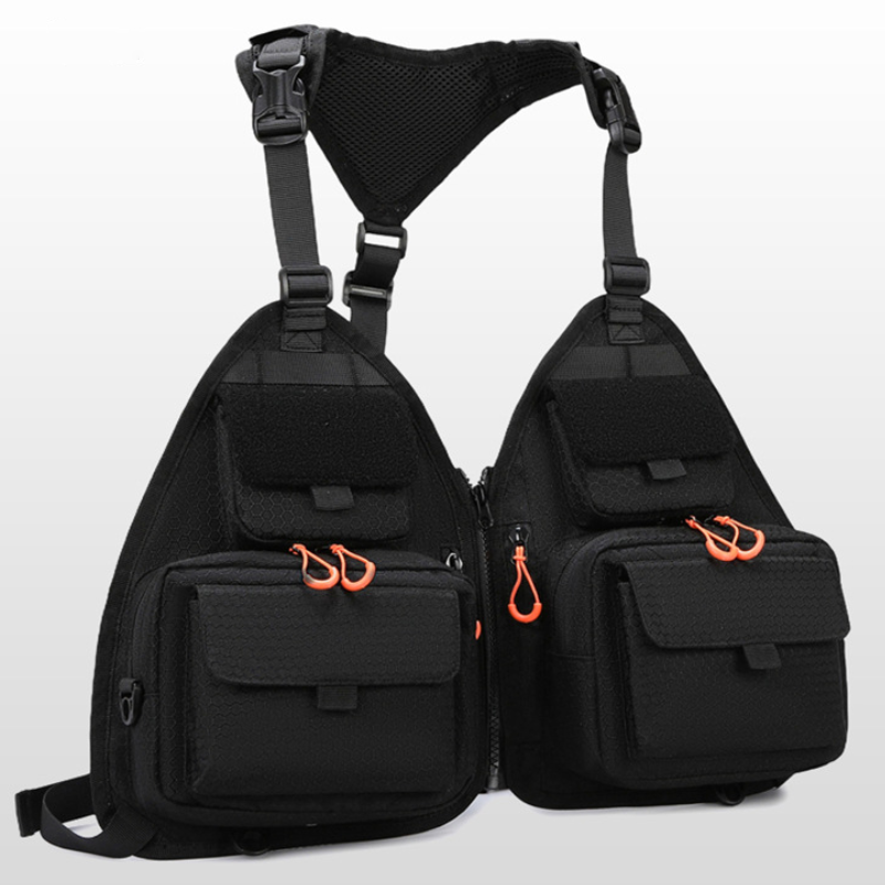 Outdoor Adventure Vest - Тактический рыболовный жилет-рюкзак для кемпинга, рыболовный