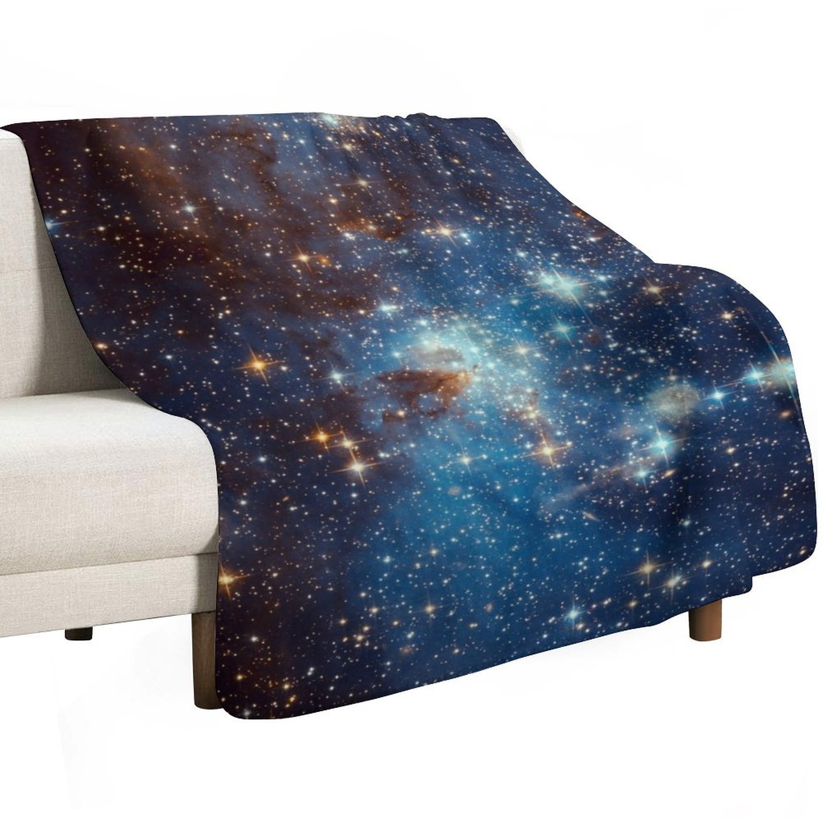 Плед с изображением голубых зв – обзор и цена Space Blanket Heavy
