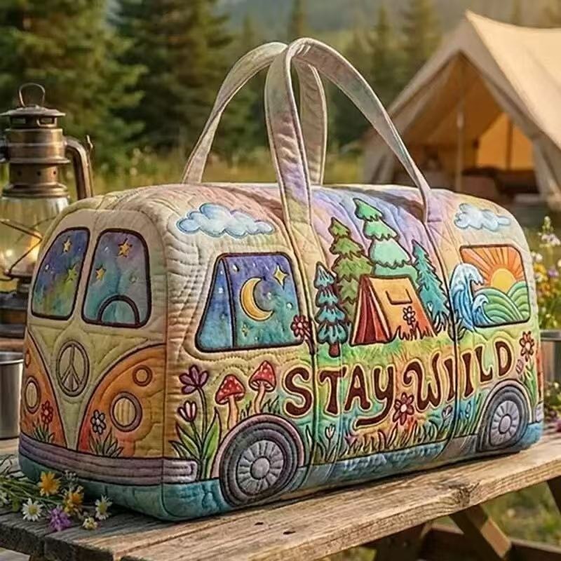 Винтажная стеганая дорожная су – обзор и цена Outdoor Adventure Kit