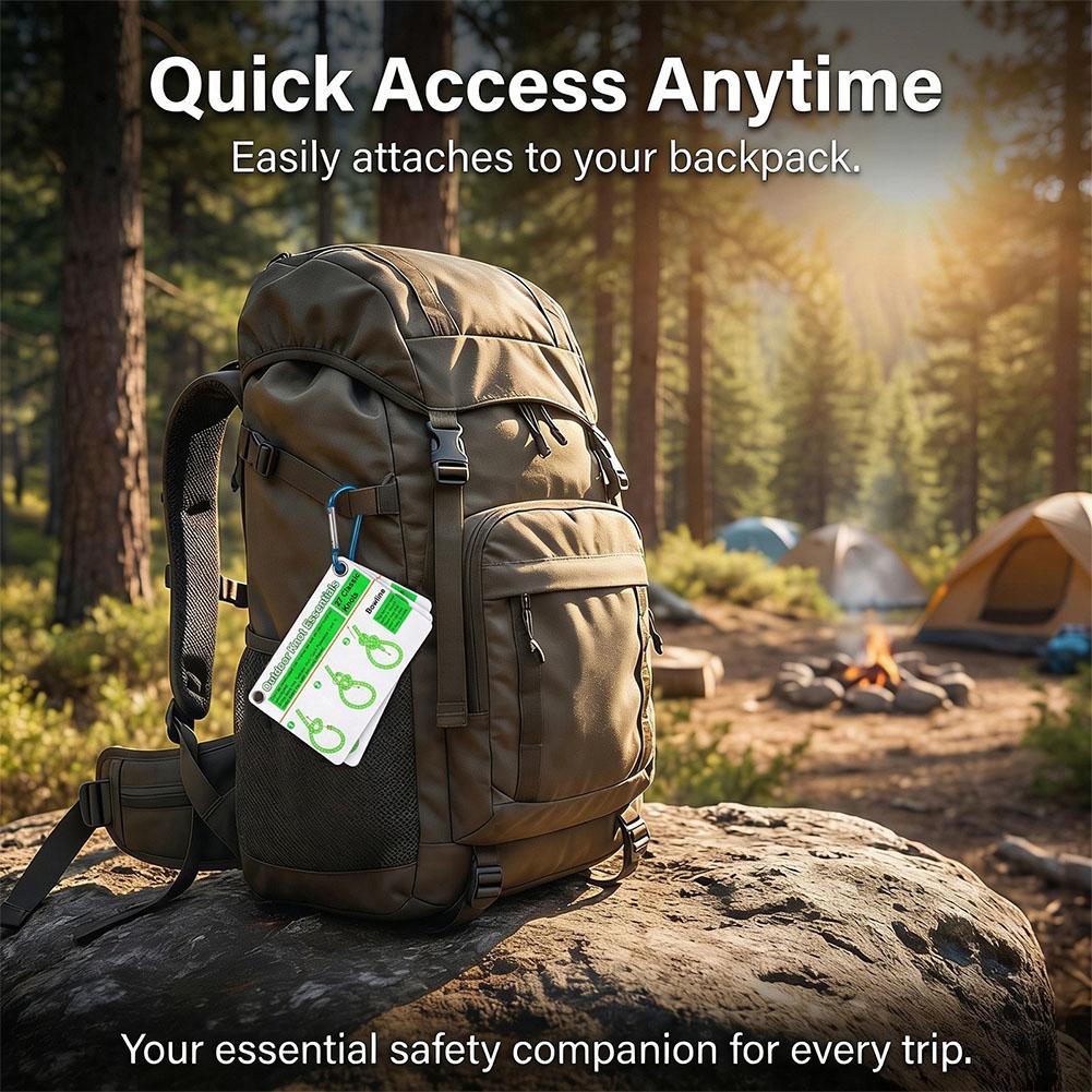 Водонепроницаемые карточки-рук – обзор и цена Outdoor Adventure Guide